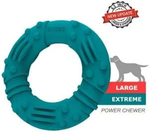 Product picture of the GUCHO ultra durable dog chew toy.